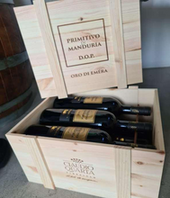 Carica l'immagine nel visualizzatore di Gallery, PACK PERSONALIZZATO - Componi la tua Cassetta in Legno Massello Firmata! - 6 Bottiglie - Claudio Quarta Vignaiolo Shop